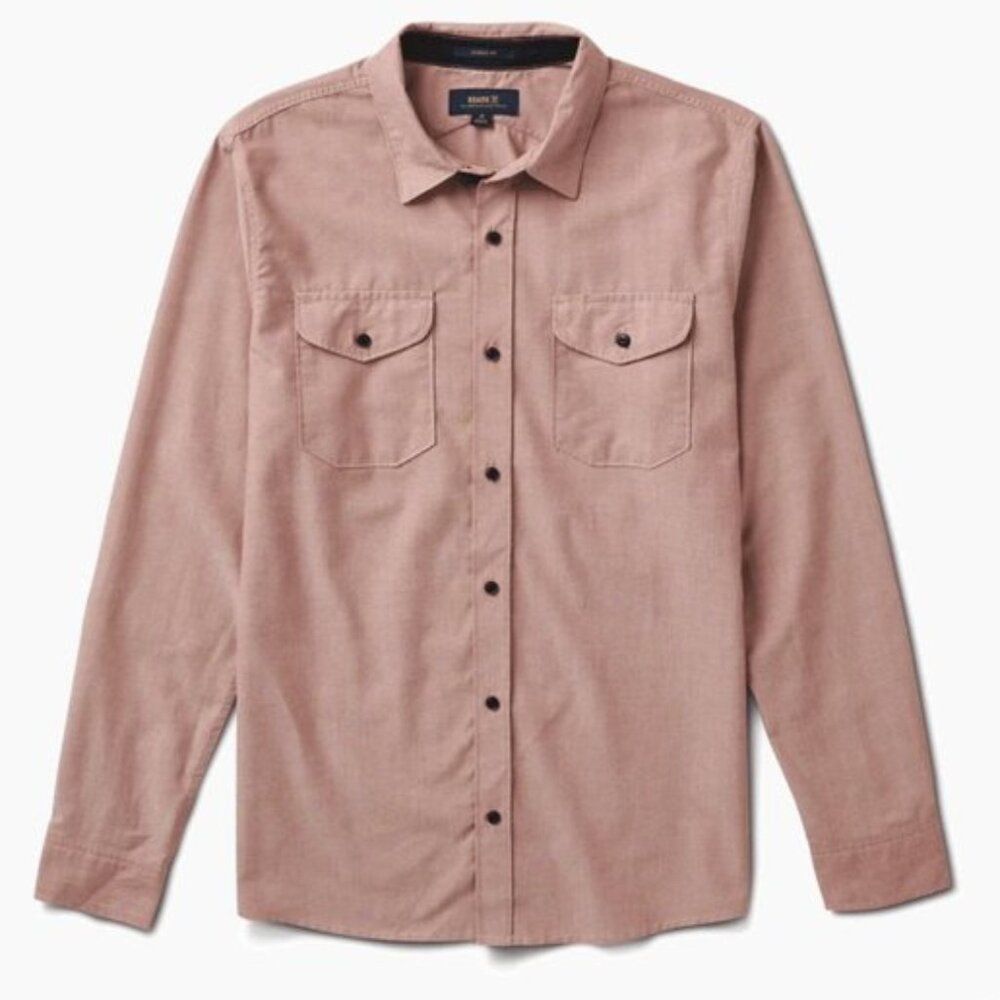 Men's Roark Long Sleeve Button Down Size Large